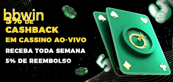 Promoções do cassino ao Vivo bbwin